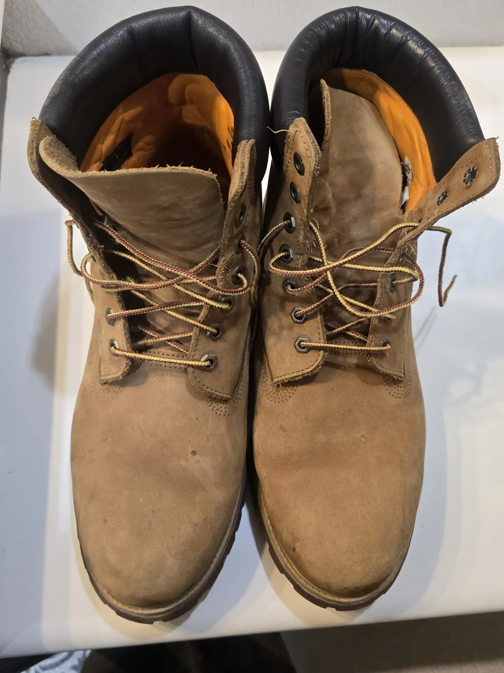 Timberland Men’s Wheat Nubuck Work Boots - Wheat